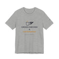 Cross-Checked and Caffeinated Tee — Aviation-Inspired Coffee Shirt